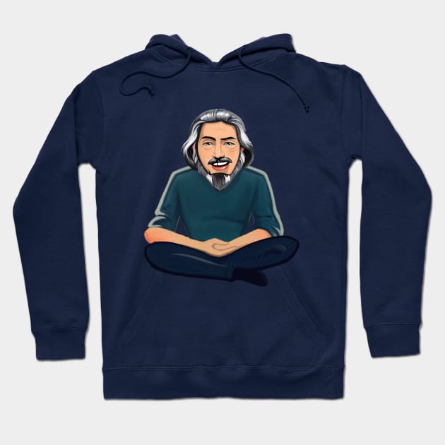 Alan Watts Hoodie by PsilocyBram